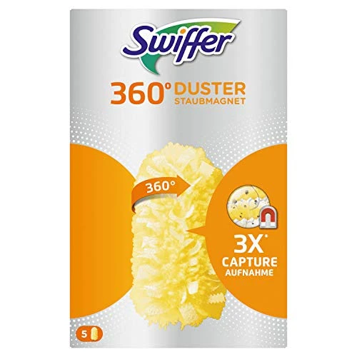Swiffer Duster 360 Duster Refill 5 Units Catches/Traps Dust 3 Swiffer Duster 360 Duster Refill 5 Units Catches/Traps Dust