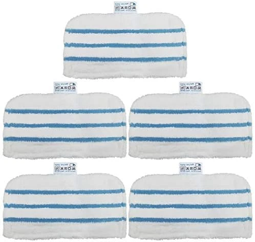 Ugardo 5 Pack Washable Pads Replacement/Compatible For Black + Decker Steam Mop Compatiable 1600 Series, HSMC1300FX HSMC1321 HSMC1361SGP BDH1855SM BDH1760SM BDH1765SM BDH1720SM BDH1725SM 9 Ugardo 5 Pack Washable Pads Replacement/Compatible For Black + Decker Steam Mop Compatiable 1600 Series, HSMC1300FX HSMC1321 HSMC1361SGP BDH1855SM BDH1760SM BDH1765SM BDH1720SM BDH1725SM - Image 7