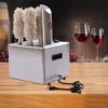 Banborba Electric Winery Wine Glass Polishing Machine, 2-in-1 Function Commercial Glass Polisher Machine With 5 Brushes, Stainless-Steel Glassware Polishing Machine For Bar Kitchen(330 Glasses/hour) -Household Cleaning Supply Store 41g2Dprd4kL