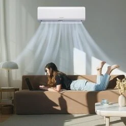 BestCold 18,000 BTU Mini Split AC/Heater System Unit Inverter Heat Pump, Wifi Enabled 208-230V Wall Mounted Air Conditioner, Installation Kits, Energy Saving Cools Up To 750 Sq. Ft Efficiently 11 BestCold 18,000 BTU Mini Split AC/Heater System Unit Inverter Heat Pump, Wifi Enabled 208-230V Wall Mounted Air Conditioner, Installation Kits, Energy Saving Cools Up To 750 Sq. Ft Efficiently -Household Cleaning Supply Store 41gMmIxdvbL