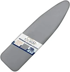 Ezy Iron Ironing Board Cover And Pad - Cuts Ironing Time In Half 15x54 Inch, Thick Padding, Fits Small, Standard Full Size Extra Wide Large 18x49 Inches - Premium Heavy Duty Padded Iron Covers (Beige) -Household Cleaning Supply Store 41gSZ9ZJpL. AC