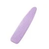 BRAMING Ironing Board Cover And Pad,100% Cotton And Heavy Duty Thick Padding With 1 Ironing Mat, Elasticized Edges, Fits Standard Sized Boards 15”X 54”(Purple And White Dots) -Household Cleaning Supply Store 41hnI8OYjcL