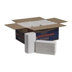 Pacific Blue Select Multifold Premium 2-Ply Paper Towels By GP PRO (Georgia-Pacific); White; 21000; 125 Paper Towels Per Pack; 16 Packs Per Case -Household Cleaning Supply Store 41hpX1pp07L