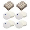Colorfullife 4 Foam + 2 Post-Motor Filters For Shark Navigator Professional NV70, NV71, NV80, NVC80C, NV90, NV95, UV420 For Shark Rotator Professional XL Capacity NV90 Replacement Parts XFF80 XHF80 2 Colorfullife 4 Foam + 2 Post-Motor Filters For Shark Navigator Professional NV70, NV71, NV80, NVC80C, NV90, NV95, UV420 For Shark Rotator Professional XL Capacity NV90 Replacement Parts XFF80 XHF80 -Household Cleaning Supply Store 41hs9RTo4aL
