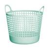 Like-it Laundry Basket, Storage, Round, Made In JAPAN, 25L, SCB-1, Mint Blue -Household Cleaning Supply Store 41jqDwdX9nL