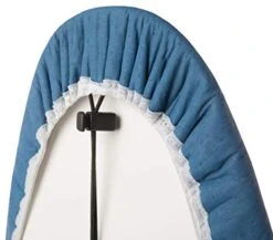 TIVIT Ironing Board Cover 17 X 56, Performance Grade Titanium Coated Pro Grip Pad & Covers - Superior Scorch & Stain Resistance, High Heat Reflection, 3 Padded Layers 3 Fastener Straps - Made In Italy -Household Cleaning Supply Store 41mbbMwBefL