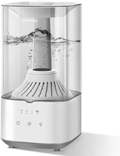 SmartDevil Portable Mini Humidifier, 500ml Small Desk Humidifier, USB Personal Desktop Humidifier For Plants Bedroom Travel Office Home, Auto Shut-Off, 2 Mist Modes, Super Quiet, White -Household Cleaning Supply Store 41nWujhlmHL. AC