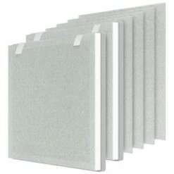 GoKBNY Vital 100 True HEPA Replacement Filter Compatible With LEVOIT Vital 100 Air Purifier, Part Number Vital 100-RF, Two(2) 3-In-1 HEPA Filters + Four(4) Extra Pre-Filters