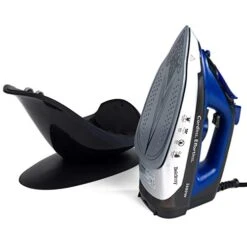 Beldray BEL0747N 2-in-1 Cordless Steam Iron, 2600 W, Blue, Plastic -Household Cleaning Supply Store 41o1VGjuUcL