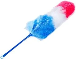 Kitchen + Home Large Static Duster - 27" Inch Electrostatic Feather Duster Attracts Dust Like A Magnet! - Cotton Candy -Household Cleaning Supply Store 41omwrmucjL. AC