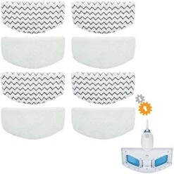 BonusLife Steam Mop Pads For Bissell PowerFresh 1940 1806 Replacement Parts, 8 Pack 16 BonusLife Steam Mop Pads For Bissell PowerFresh 1940 1806 Replacement Parts, 8 Pack -Household Cleaning Supply Store 41rGHM xMfL. AC