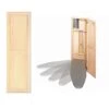 Hideaway Ironing Board Supreme Unfinished Maple With Raised Panel Door -Household Cleaning Supply Store 41rOr5JRI4L