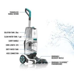 Hoover Smartwash Automatic Carpet Cleaner With Free & Clean Carpet Cleaning Solution (50 Oz), FH52000, AH30952 12 Hoover Smartwash Automatic Carpet Cleaner With Free & Clean Carpet Cleaning Solution (50 Oz), FH52000, AH30952 -Household Cleaning Supply Store 41rpBfeuf1L
