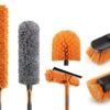 20 Foot High Reach Telescoping Duster Kit And Vinyl Siding Brushes With 5-12 Ft Extension Pole // High Ceiling Cleaning And Window Washing Kit // Exterior & Interior House And Gutter Cleaning Brush 2 20 Foot High Reach Telescoping Duster Kit And Vinyl Siding Brushes With 5-12 Ft Extension Pole // High Ceiling Cleaning And Window Washing Kit // Exterior & Interior House And Gutter Cleaning Brush -Household Cleaning Supply Store 41sfMnTarXL
