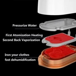 180° Rotating Handheld Steamer Iron HongTu 2 In 1 Foldable Handheld Steam Iron 1000W Travel Mini Steam Iron 100ml Water Tank 20s Fast Heat Up Support Dry And Wet Ironing For Home Travel College—White -Household Cleaning Supply Store 41uZOB2QMZL