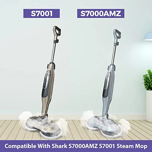 Replacement Steam Mop Pads For Shark Steam Mop Pads Compatible With Shark S7000AMZ S7000 S7001 S7001TGT S7000 Series Steam & Scrub All-in-One Hard Floor Steam Mop (10) 4 Replacement Steam Mop Pads For Shark Steam Mop Pads Compatible With Shark S7000AMZ S7000 S7001 S7001TGT S7000 Series Steam & Scrub All-in-One Hard Floor Steam Mop (10) - Image 2