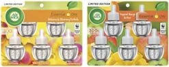 Air Wick Plug In Scented Oil Refill Bundle, 5ct, Fresh Watermelon & Berries, Air Freshener Spring Collection & Air Wick Plug In Scented Oil Refill, Fresh Mango & Kiwi, Essential Oils -Household Cleaning Supply Store 41uwFflkd6L. AC