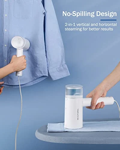 BEAUTURAL Steamer For Clothes, Foldable Handheld Clothing Wrinkles Remover For Garments, 30-Second Fast Heat-up, Portable Fabric Steamer For 120V Countries, Not For Use In 220V Such As Europe 4 BEAUTURAL Steamer For Clothes, Foldable Handheld Clothing Wrinkles Remover For Garments, 30-Second Fast Heat-up, Portable Fabric Steamer For 120V Countries, Not For Use In 220V Such As Europe - Image 2