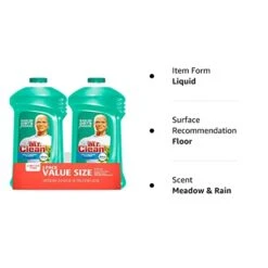 Mr. Clean Meadows And Rain Febreze Freshness Multi-Surface Cleaner 45 Fl Oz (Pack Of 2) 90 Fl Oz 22 Mr. Clean Meadows And Rain Febreze Freshness Multi-Surface Cleaner 45 Fl Oz (Pack Of 2) 90 Fl Oz -Household Cleaning Supply Store 41xWcCf0N8L