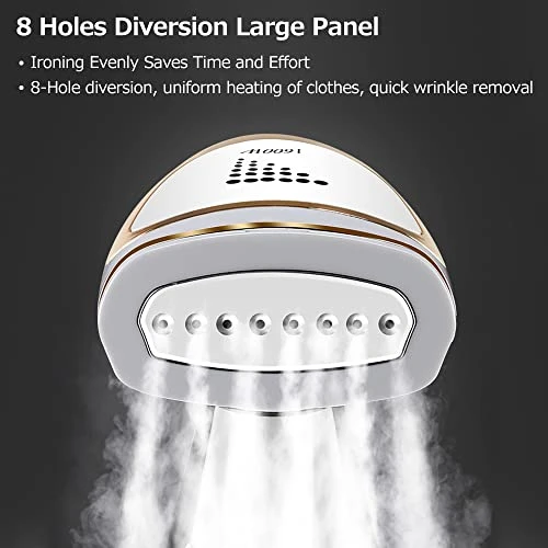 Irishom Garment Steamer Handheld Folding Household Mini Steam Iron 1600W Adjustable Temperature Ironing Machine For Travel 4 Irishom Garment Steamer Handheld Folding Household Mini Steam Iron 1600W Adjustable Temperature Ironing Machine For Travel - Image 2