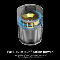 Shark HP102 Clean Sense Air Purifier For Home, Allergies, HEPA Filter, 500 Sq Ft, Small Room, Bedroom, Office, Captures 99.98% Of Particles, Dust, Smoke & Allergens, Portable, Desktop, White 13 Shark HP102 Clean Sense Air Purifier For Home, Allergies, HEPA Filter, 500 Sq Ft, Small Room, Bedroom, Office, Captures 99.98% Of Particles, Dust, Smoke & Allergens, Portable, Desktop, White -Household Cleaning Supply Store 41y1OCQEO2L