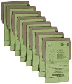 Oreck Genuine Buster B Canister Vacuum Paper Bags, 8-Pack, AK1BB8A, Green -Household Cleaning Supply Store 41yZSIksSPL