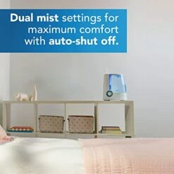 Vicks® Vicks Warm Mist Humidifier, Small To Medium Rooms, 1 Gallon Tank – Vaporizer and Warm Mist Humidifier for Baby and Kids Rooms, Bedrooms And More -Household Cleaning Supply Store 41z45eFiOlL