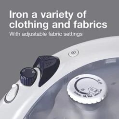 Proctor Silex Iron & Vertical Steamer For Clothes With Nonstick Soleplate 1200 Watts, Adjustable Spray And Blast Steam Settings, Auto Shutoff, White And Grey (17150PS) 11 Proctor Silex Iron & Vertical Steamer For Clothes With Nonstick Soleplate 1200 Watts, Adjustable Spray And Blast Steam Settings, Auto Shutoff, White And Grey (17150PS) -Household Cleaning Supply Store 41zGQGf5oRL