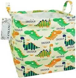 FANKANGSquare Nursery Hamper Storage Bins Canvas Laundry Basket Foldable With Waterproof PE Coating Large Storage Baskets Gift Baskets For Children, Office, Bedroom, Clothes,Toys (Square Black Lines) -Household Cleaning Supply Store 510edZFbDLL. AC