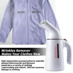 Portable Travel Steam Iron, Garment Steamer, Wrinkles Remover For Clothing,Steamer For Clothes, Powerful Handheld Clothing Steamer 11 Portable Travel Steam Iron, Garment Steamer, Wrinkles Remover For Clothing,Steamer For Clothes, Powerful Handheld Clothing Steamer -Household Cleaning Supply Store 510rkiGgDeL