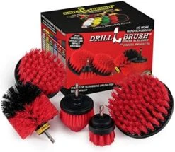 Drill Brush Power Scrubber By Useful Products - Shower Brush - Shower Cleaner - Toilet Cleaner - Bathroom Cleaner - Toilet Brush - Tile Cleaner - Floor Cleaner - Bathroom Accessory Set - Clean Shower -Household Cleaning Supply Store 510zAa9jPL. AC