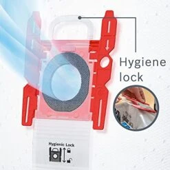 Bosch BBZ16GALL 16 X PowerProtect Vacuum Cleaner Bags With Locking Suitable For All Series Except BSG8, BSN1, White -Household Cleaning Supply Store 5125SPxfppL