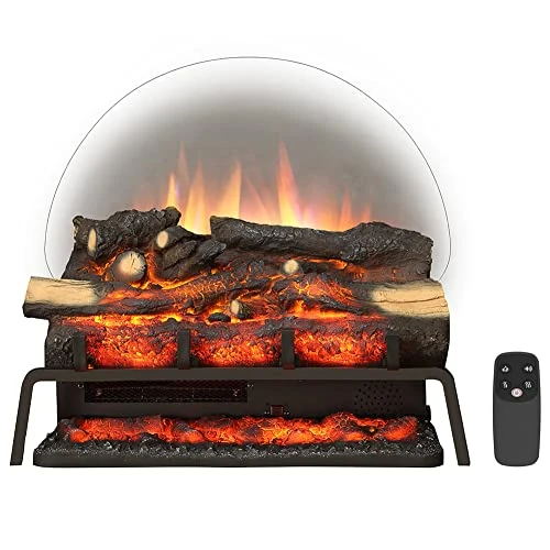 LegendFlame 23" W Free Standing Electric Fireplace Log Set (EF290), Fireplace Insert, Heater 750W/1500W, Crackling Sound, Remote Control 3 LegendFlame 23" W Free Standing Electric Fireplace Log Set (EF290), Fireplace Insert, Heater 750W/1500W, Crackling Sound, Remote Control