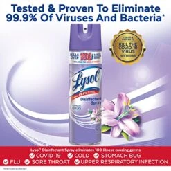 Lysol Disinfectant Spray, Sanitizing And Antibacterial Spray, For Disinfecting And Deodorizing, Early Morning Breeze, 19 Fl Oz (Pack Of 2), Packaging May Vary 11 Lysol Disinfectant Spray, Sanitizing And Antibacterial Spray, For Disinfecting And Deodorizing, Early Morning Breeze, 19 Fl Oz (Pack Of 2), Packaging May Vary -Household Cleaning Supply Store 512q0LiuiIL