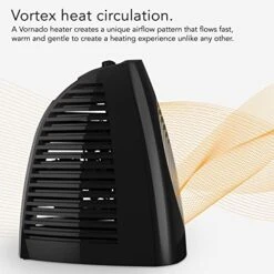Vornado MVH Vortex Heater With 3 Heat Settings, Adjustable Thermostat, Tip-Over Protection, Auto Safety Shut-Off System, Whole Room, Black 11 Vornado MVH Vortex Heater With 3 Heat Settings, Adjustable Thermostat, Tip-Over Protection, Auto Safety Shut-Off System, Whole Room, Black -Household Cleaning Supply Store 5155HtEqBlL
