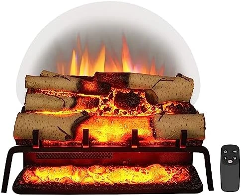 LegendFlame 23" W Free Standing Electric Fireplace Log Set (EF290), Fireplace Insert, Heater 750W/1500W, Crackling Sound, Remote Control 11 LegendFlame 23" W Free Standing Electric Fireplace Log Set (EF290), Fireplace Insert, Heater 750W/1500W, Crackling Sound, Remote Control - Image 9