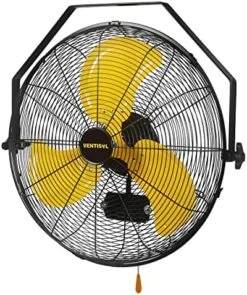 VENTISOL 24 Inch Ceiling Wall Mounted Fan, Versatility Mount Installation,3-Speed,6,937 CFM High Velocity For Industrial,Commercial,Residential,Garage,Patio,Workshop,Greenhouse,Farm,Warehouse Use -Household Cleaning Supply Store 516OcXb7UrL. AC