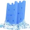 Ice Packs For Cooler, Reusable Ultra-Thin Freezer Packs, Safe & Durable, Quick Cooling & Long Lasting - 2 Pack (Blue) -Household Cleaning Supply Store 5170rAGjTdL