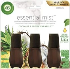 Air Wick Essential Mist Refill, 3 Ct, Lavender And Almond Blossom, Essential Oils Diffuser, Air Freshener -Household Cleaning Supply Store 517G7m6zLsL. AC