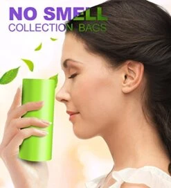 8 Gallon/150pcs Medium Trash Bags, FORID Colorful Clear Garbage Bags, Extra Strong Rubbish Bags For Home, Office, Car/30 Liter/5 Rolls -Household Cleaning Supply Store 517iXtYnY6L