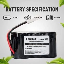 Replacement Battery For Bissell 2880 Series Perfect Sweep Turbo Cordless Carpet & Floor Sweeper Vacuum Models 2880, 2880A, 2880B, 2880C, 2880D, 2880K, 2880Q, 2880T, 2880W, 28801, 28802, 28806 -Household Cleaning Supply Store 517iykZVVHL