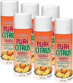 Pure Citrus Spray 4 Oz. Air Freshener, Orange (Pack Of 6) 9 Pure Citrus Spray 4 Oz. Air Freshener, Orange (Pack Of 6) -Household Cleaning Supply Store 517ur C2F L. AC