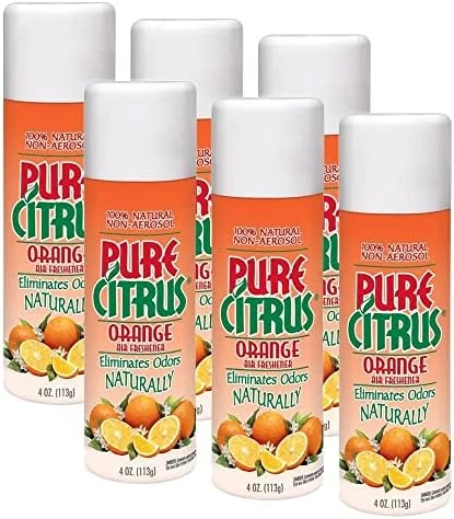 Pure Citrus Spray 4 Oz. Air Freshener, Orange (Pack Of 6) 6 Pure Citrus Spray 4 Oz. Air Freshener, Orange (Pack Of 6) - Image 4