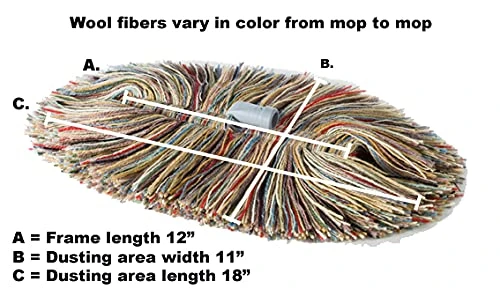 Sladust Big Wooly With Metal Telescoping Handle Made In The USA 4 Sladust Big Wooly With Metal Telescoping Handle Made In The USA - Image 2