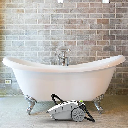 Steamfast SF-375 Deluxe Canister Steam Cleaner With 18 Accessories, Continuous Trigger, And Onboard Storage, White 4 Steamfast SF-375 Deluxe Canister Steam Cleaner With 18 Accessories, Continuous Trigger, And Onboard Storage, White - Image 2