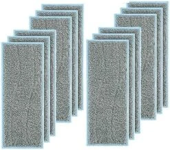 Washable Mop Cloths Rags Pads Accessories Sweeping Robot Vacuum Cleaner Dry Wet Mop Cleaner Cloth Rag Parts。Compatible For Braava Jet M6 (Color : 12pcs-Wet) -Household Cleaning Supply Store 519JdsQ5kPL. AC