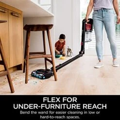 Shark IZ662H Vertex Pro Lightweight Cordless Stick Vacuum With IQ Display, DuoClean PowerFins & MultiFLEX, Includes Crevice Tool, Pet Multi-Tool & Anti-Allergen Dusting Brush, 60min Runtime, Black/Red 16 Shark IZ662H Vertex Pro Lightweight Cordless Stick Vacuum With IQ Display, DuoClean PowerFins & MultiFLEX, Includes Crevice Tool, Pet Multi-Tool & Anti-Allergen Dusting Brush, 60min Runtime, Black/Red -Household Cleaning Supply Store 51Ckyj5aSFL