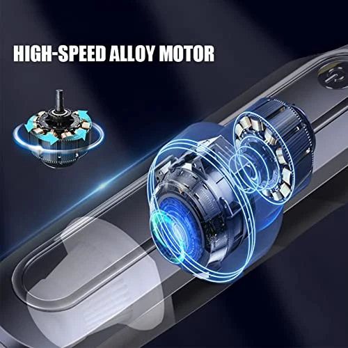 ArkCRAFT Cordless Handheld Vacuum Cleaner,Convenient Vacuum Cleaner, Small Car Vacuum Cleaner,8000PA Strong Suction,30 Minutes Battery Life,Wet And Dry,Suitable For Car,Home, Office,pet Hair Cleaning 6 ArkCRAFT Cordless Handheld Vacuum Cleaner,Convenient Vacuum Cleaner, Small Car Vacuum Cleaner,8000PA Strong Suction,30 Minutes Battery Life,Wet And Dry,Suitable For Car,Home, Office,pet Hair Cleaning - Image 4