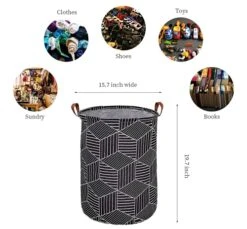 Large Laundry Basket, Baby Laundry Basket, Waterproof Laundry Hamper, Foldable Clothes Hamper, Collapsible Laundry Baskets. Teen Hamper, Perfect For Dirty Clothes And Toys. (Black Diamond) 11 Large Laundry Basket, Baby Laundry Basket, Waterproof Laundry Hamper, Foldable Clothes Hamper, Collapsible Laundry Baskets. Teen Hamper, Perfect For Dirty Clothes And Toys. (Black Diamond) -Household Cleaning Supply Store 51E7VjbdCHS