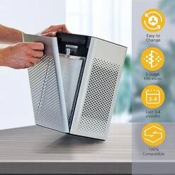 2 Set MA-25 H13 True HEPA Replacement Filter For MA-25 B1/S1/W1 Air Purifier, 3-in-1 True HEPA, Activated Carbon And Pre-Filter For Wildfire Smoke, Dust, Odors, Pollen, Pet Dander 9 2 Set MA-25 H13 True HEPA Replacement Filter For MA-25 B1/S1/W1 Air Purifier, 3-in-1 True HEPA, Activated Carbon And Pre-Filter For Wildfire Smoke, Dust, Odors, Pollen, Pet Dander -Household Cleaning Supply Store 51EWeGHcMmL